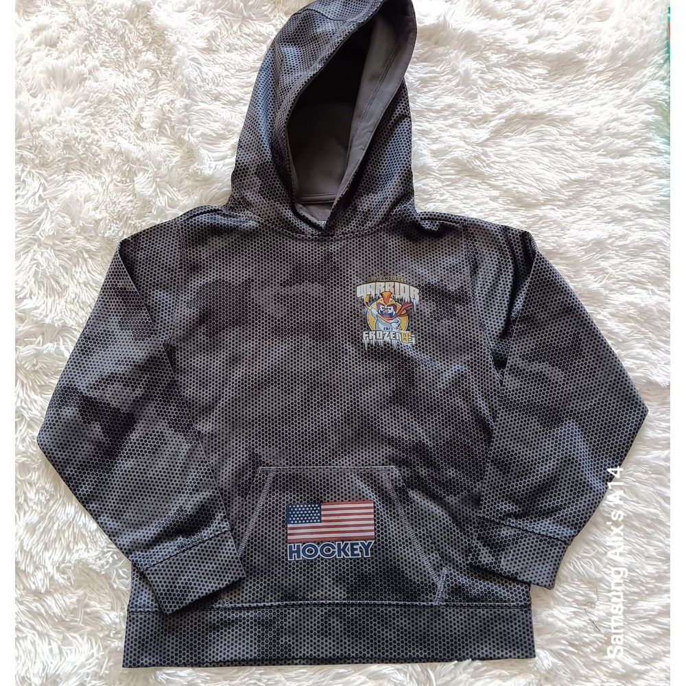 Sport-Tek Sport-Wick Camohex Fleece Hoodie Pullover Sz Small Yuoth